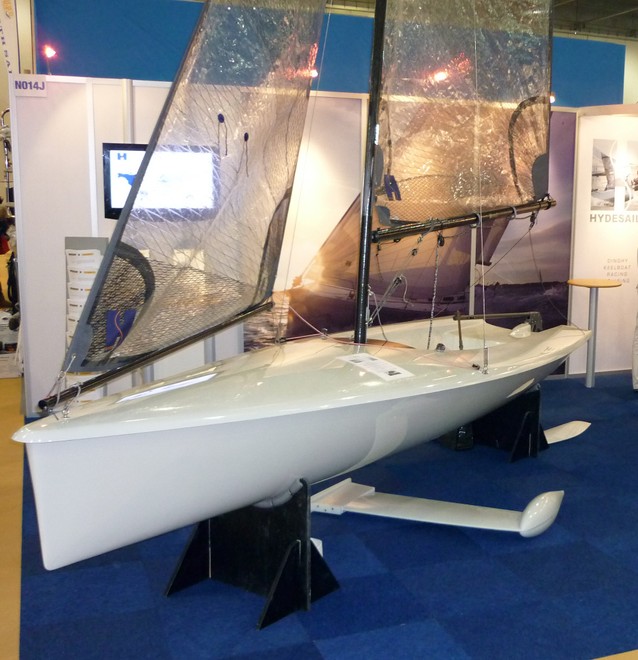 K1 single-handed keelboat at London Boat Show 2010 © K1 Sailing www.K1sailing.com